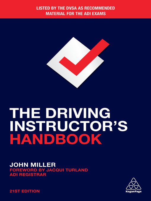 Cover image for The Driving Instructor's Handbook